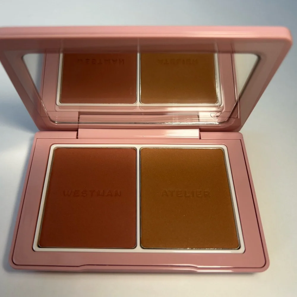 NWT🌷Westman Atelier Baby Cheeks Powder Duo in Sable & Suede